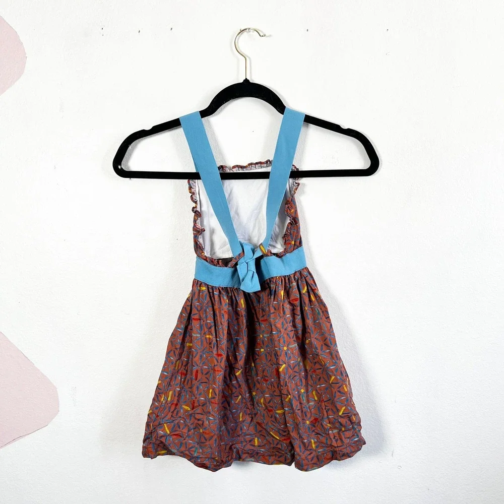 Oso & Me Carolyne Dress Geometric‎ Print Sz 3T 4T